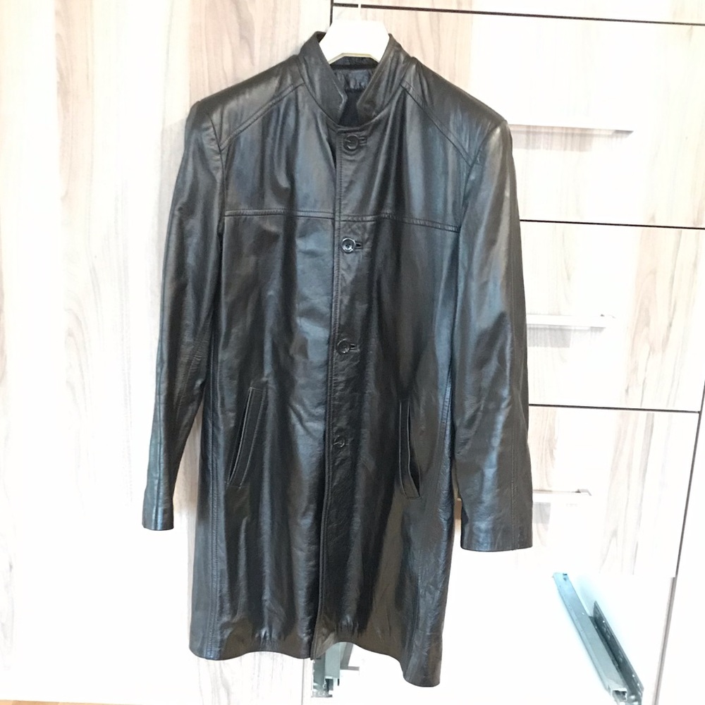 Genuine leather jacket for Man